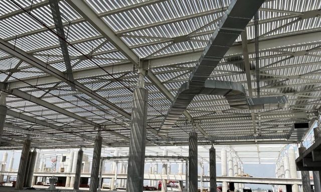 Çukurova Bölgesel Havalimanı Yapısal Çelik İşleri İmalatı ve Montajı