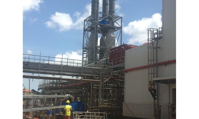 Afrika Gine Conakry 56 Mw Enerji Santral Binası Yapısal Çelik İşl. İmalatı