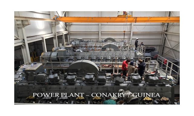 Afrika Gine Conakry 56 Mw Enerji Santral Binası Yapısal Çelik İşl. İmalatı