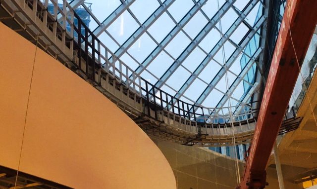 Trendyol Maslak Spine Tower Ofis Yaşam Merkezi Yerleşim Alanı Çelik İşleri Yapımı